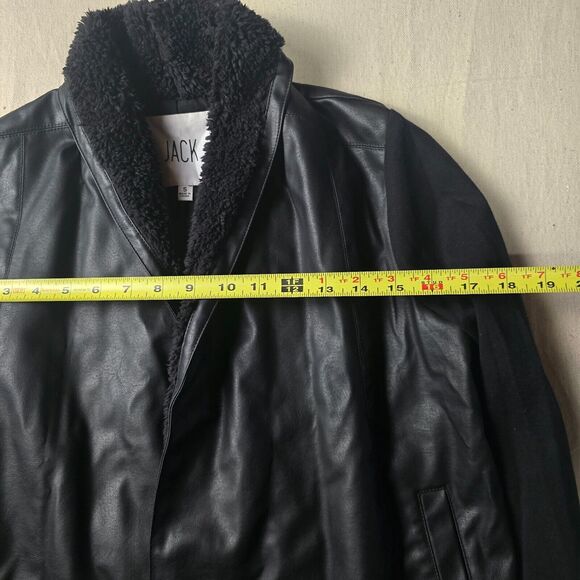 Jack Black Faux Leather Zip-Up Jacket | Women’s Size Small | Stylish Moto Jacket - Picture 6 of 15